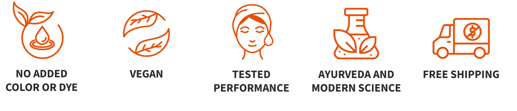 Not Tested on Animals, Vegan, 30-Day Money Back Guarantee badges 2