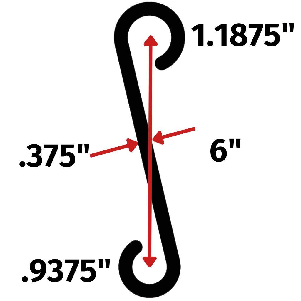 AR500 Steel Target Hanging Hooks