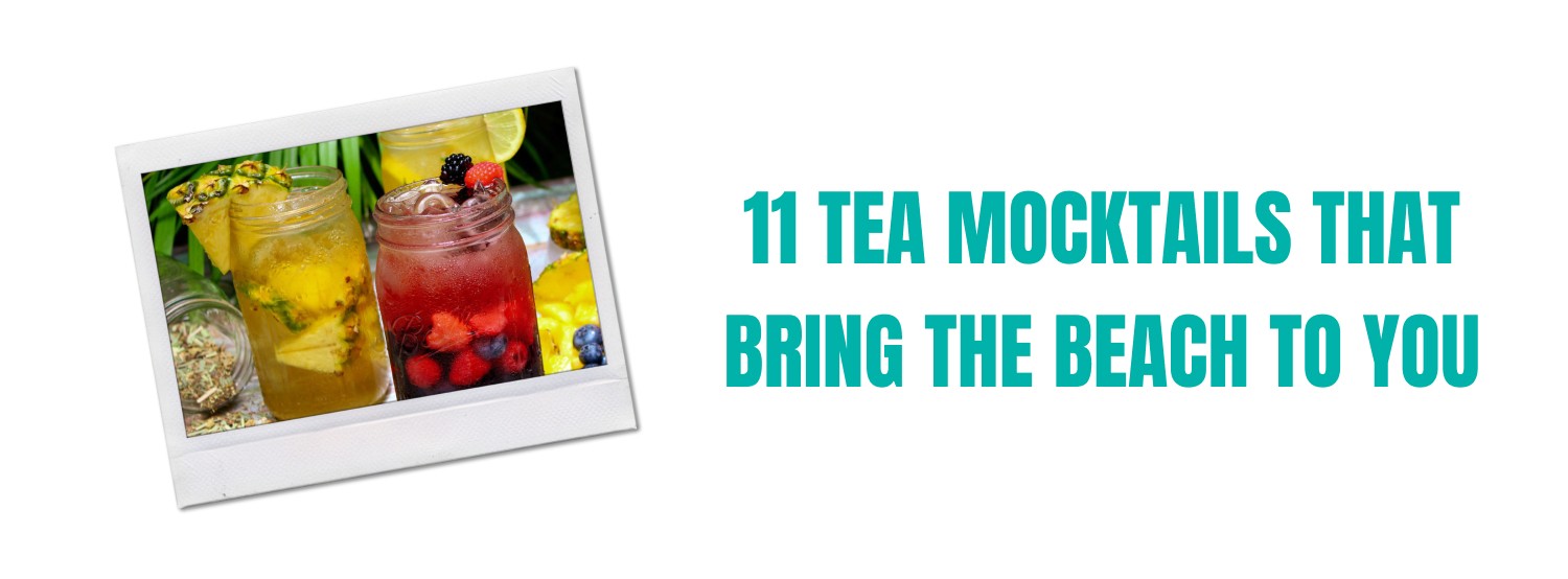 Tea Mocktails that Bring the Beach to You