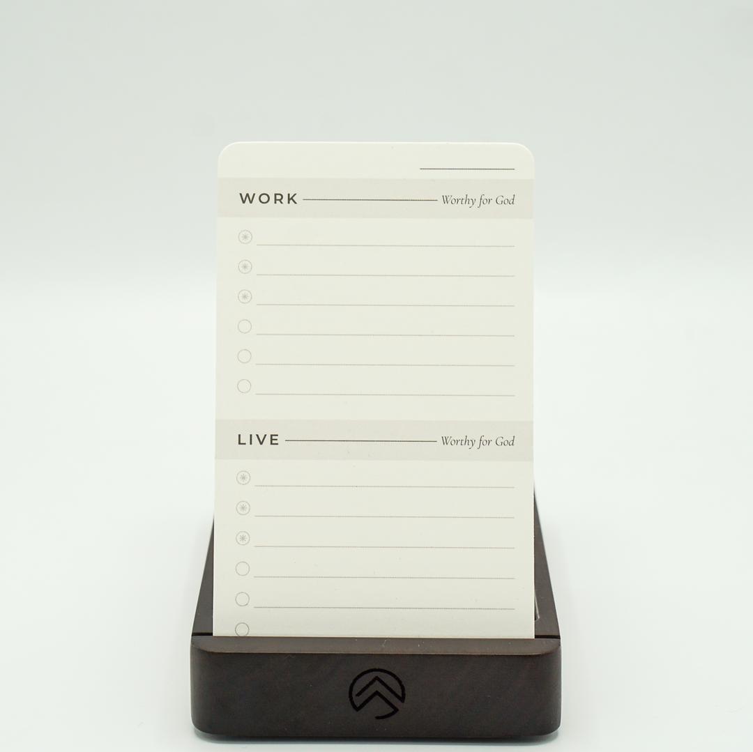 LIVEWORTHY productivity deck