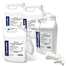 BenzaRid Hospital Grade Cleaner - Disinfectant, Virucide, Fungicide - 4 (1) Gallon