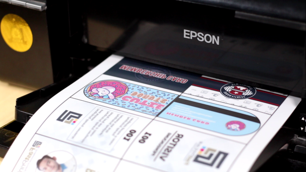 cetak kartu nama, cetak id card, cetak kartu vaksin, kertas pvc id card