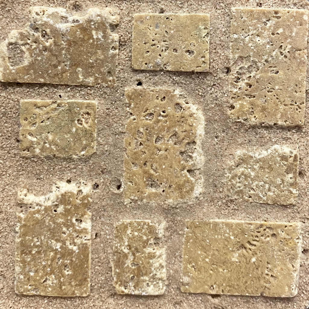 Carmel with Peach Pavers