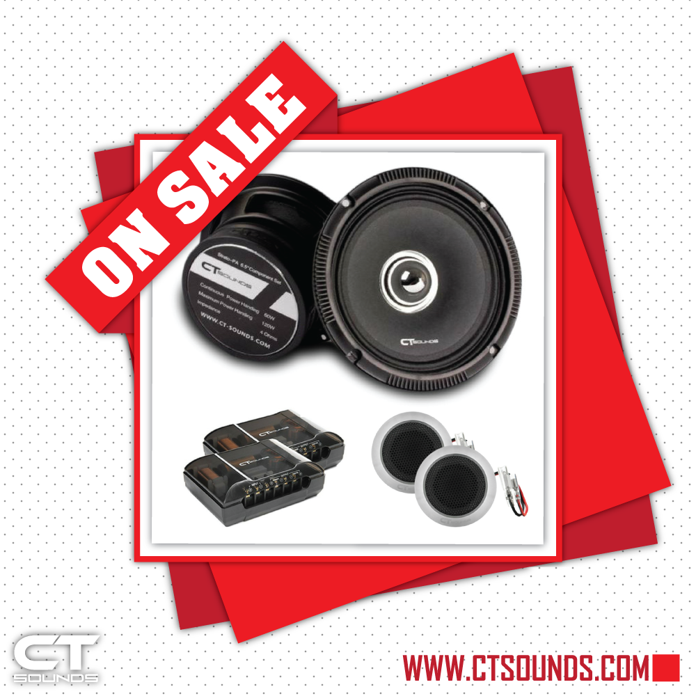 Ct sounds best sale component speakers