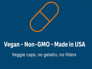 vegan, non-gmo, made in USA