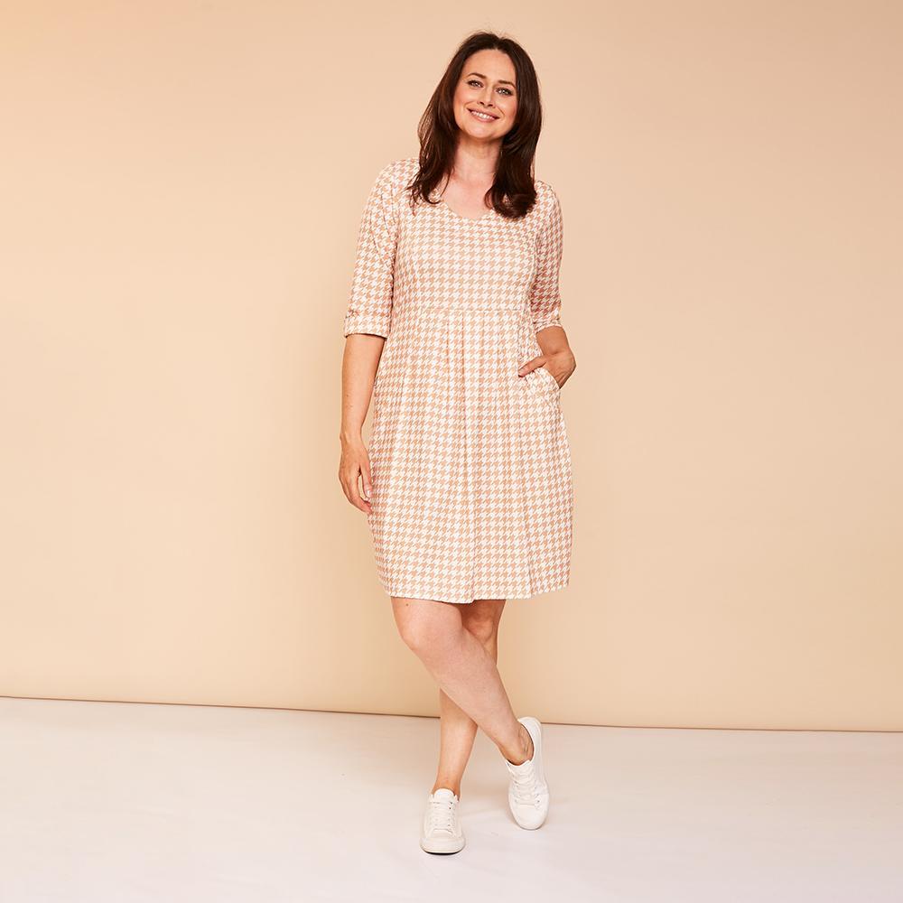 Pria Dress (Beige)