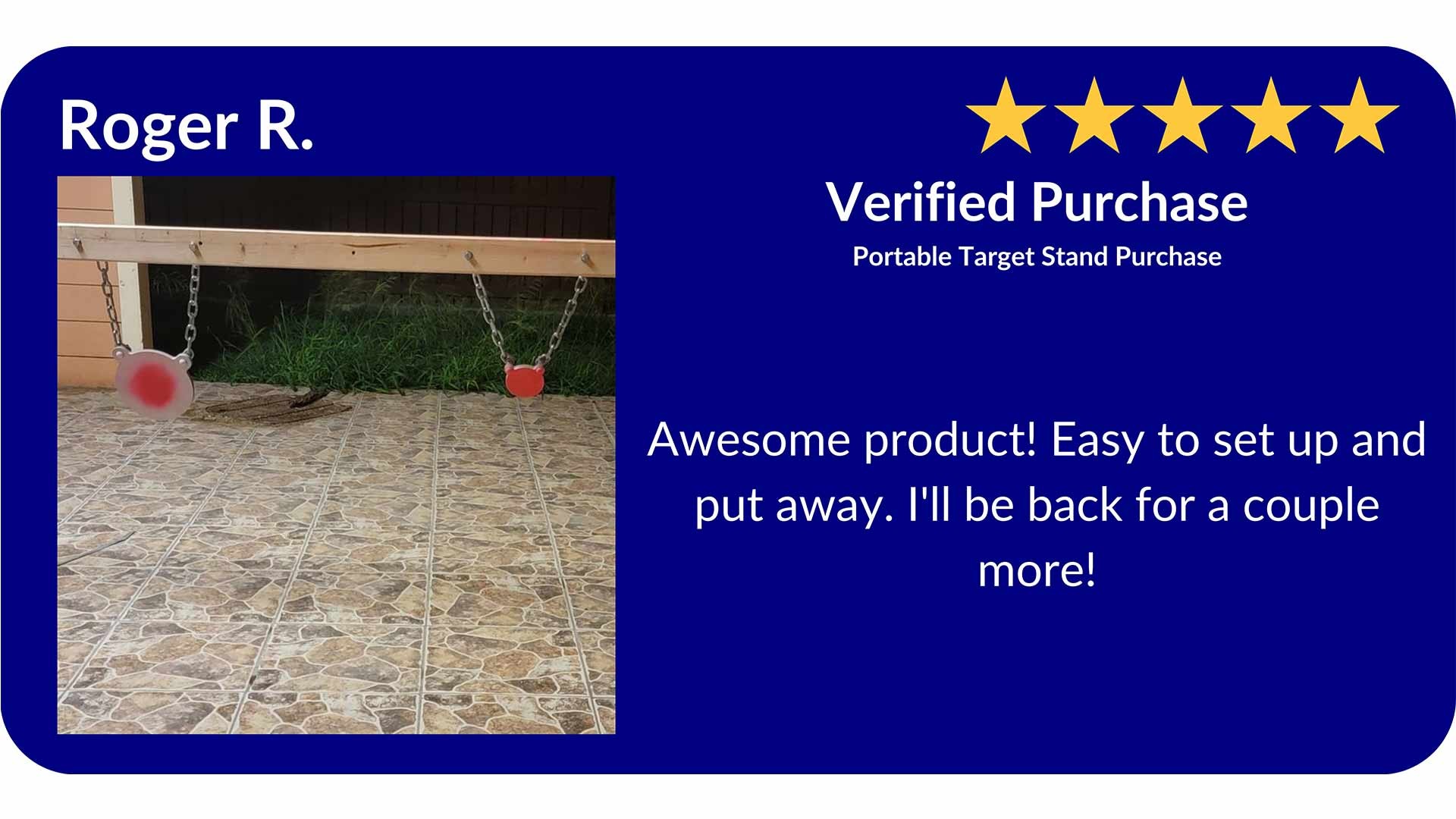 portable target stands