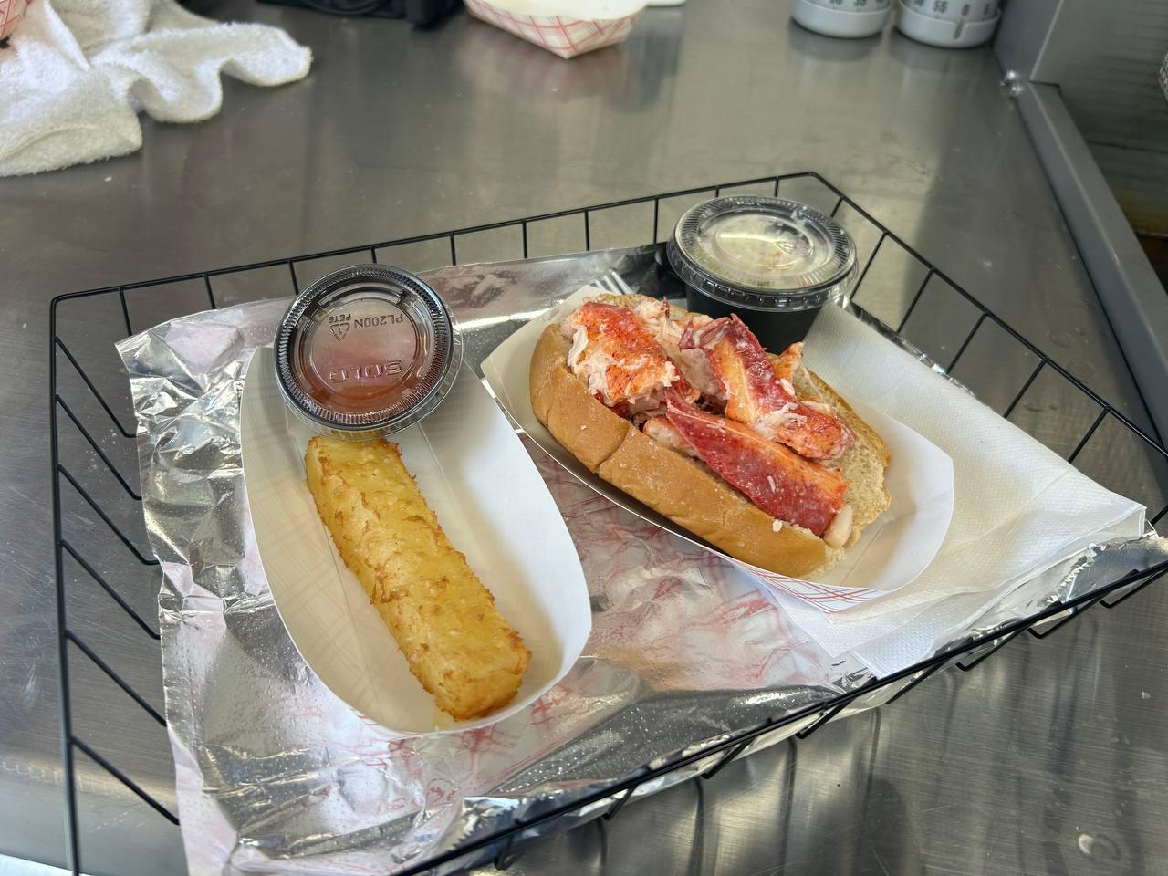 Famous Maine Lobster Roll Special