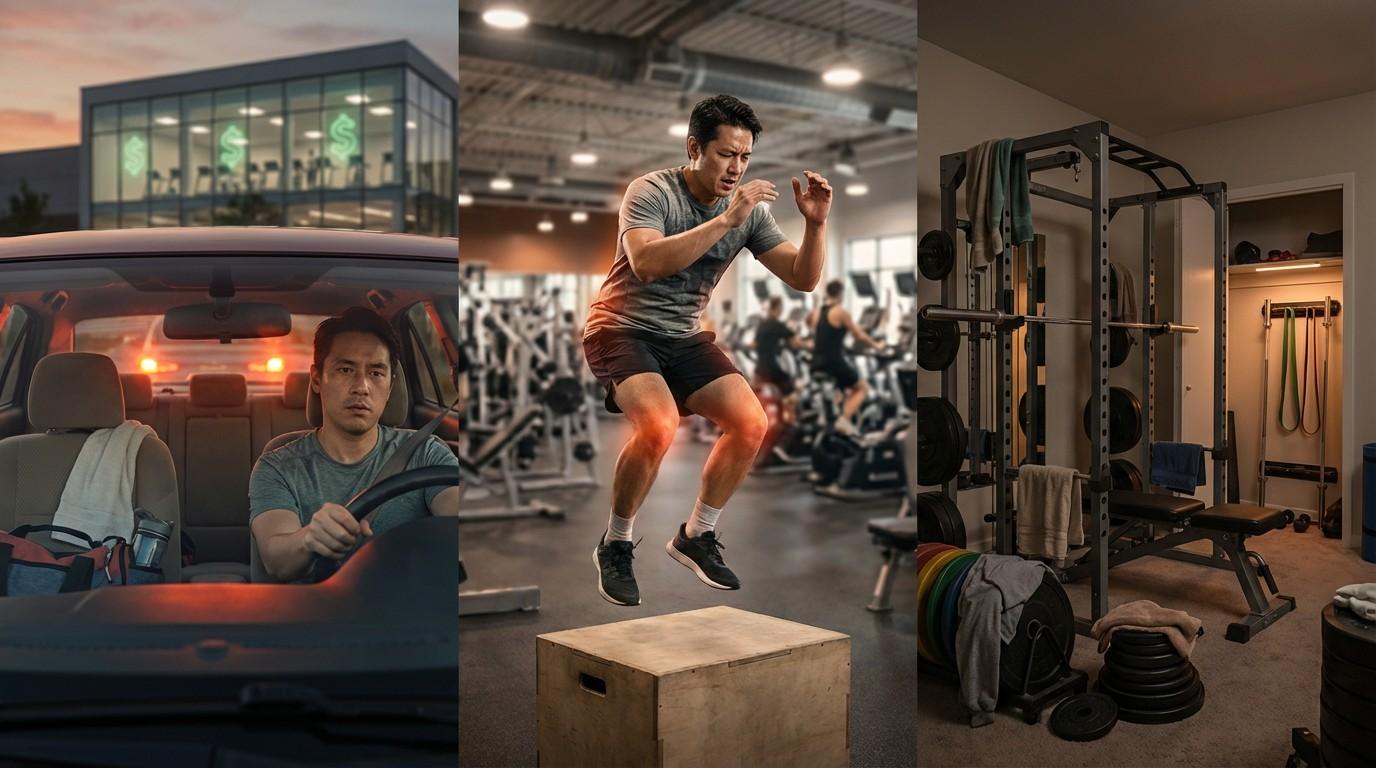 Too busy to go to the gym and it's expensive