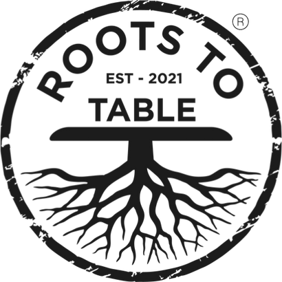 Roots To Table logo handcrafted wood charcuterie boards cutting boards crib boards and tables