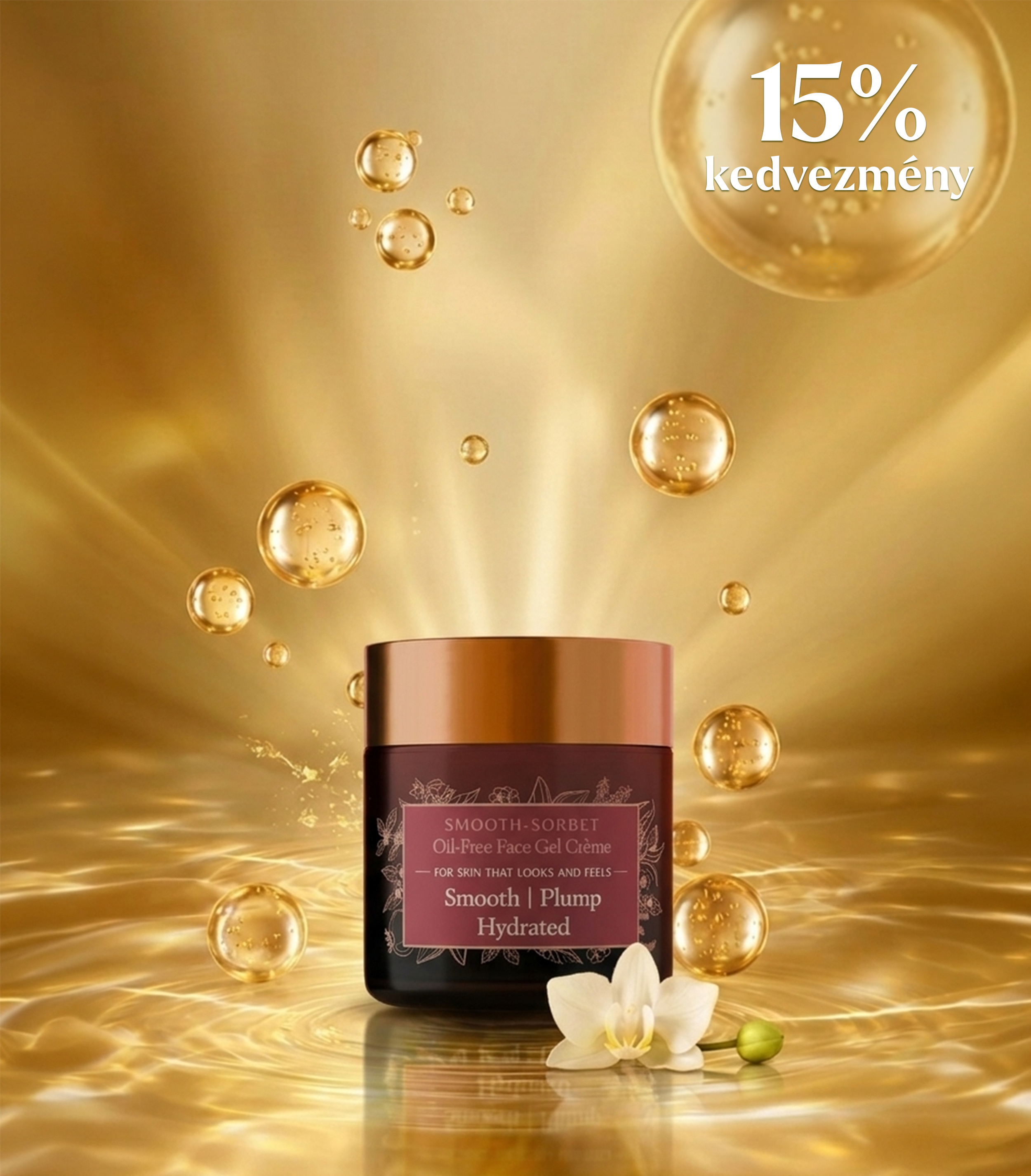 Smooth-Sorbet Oil-Free Face Gel Creme - 25% Off
