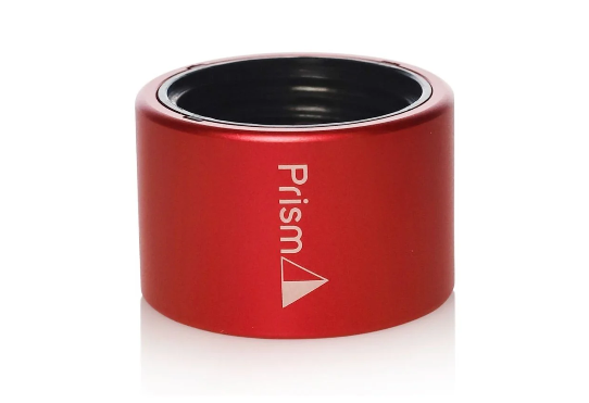 an image of a red Prism halo connector
