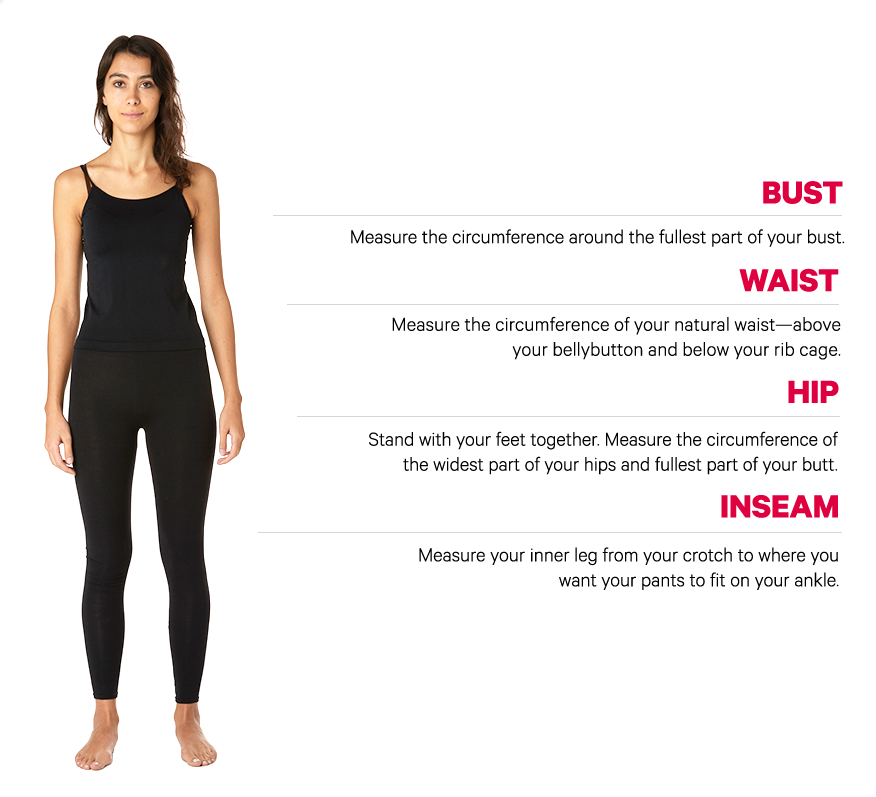 Women's Sizing Chart