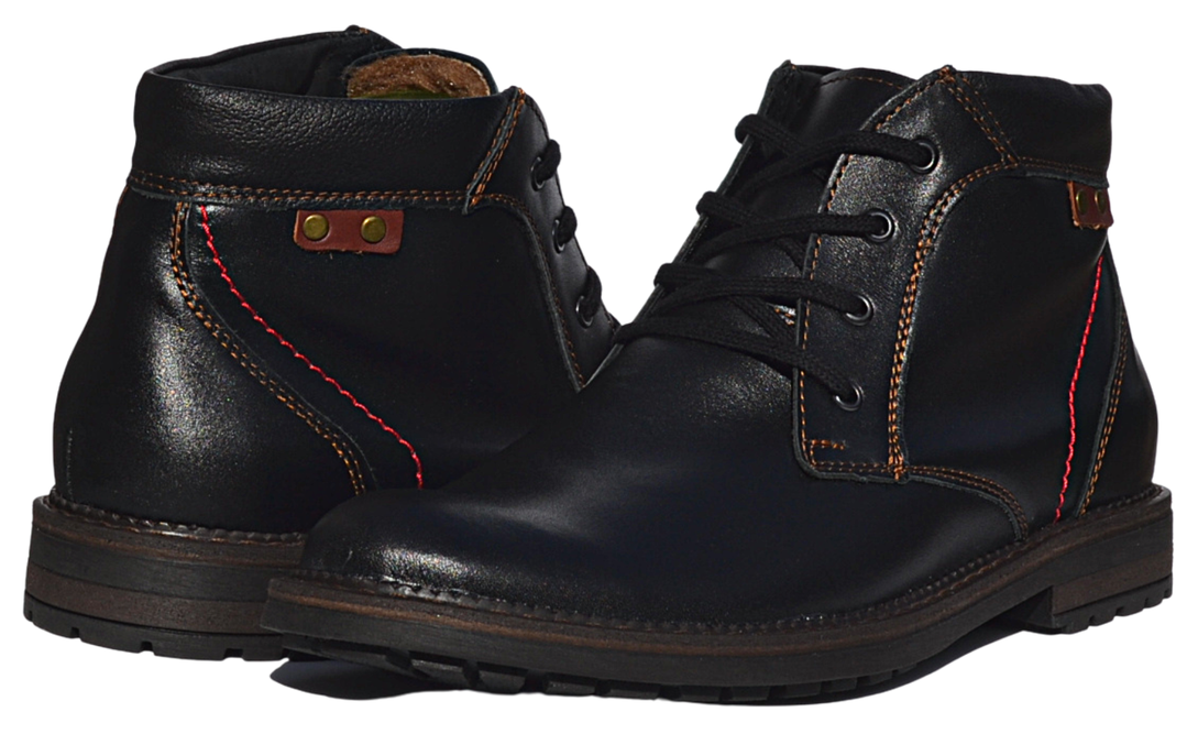 Belen - Men's mid ankle boots - Reindeer leather