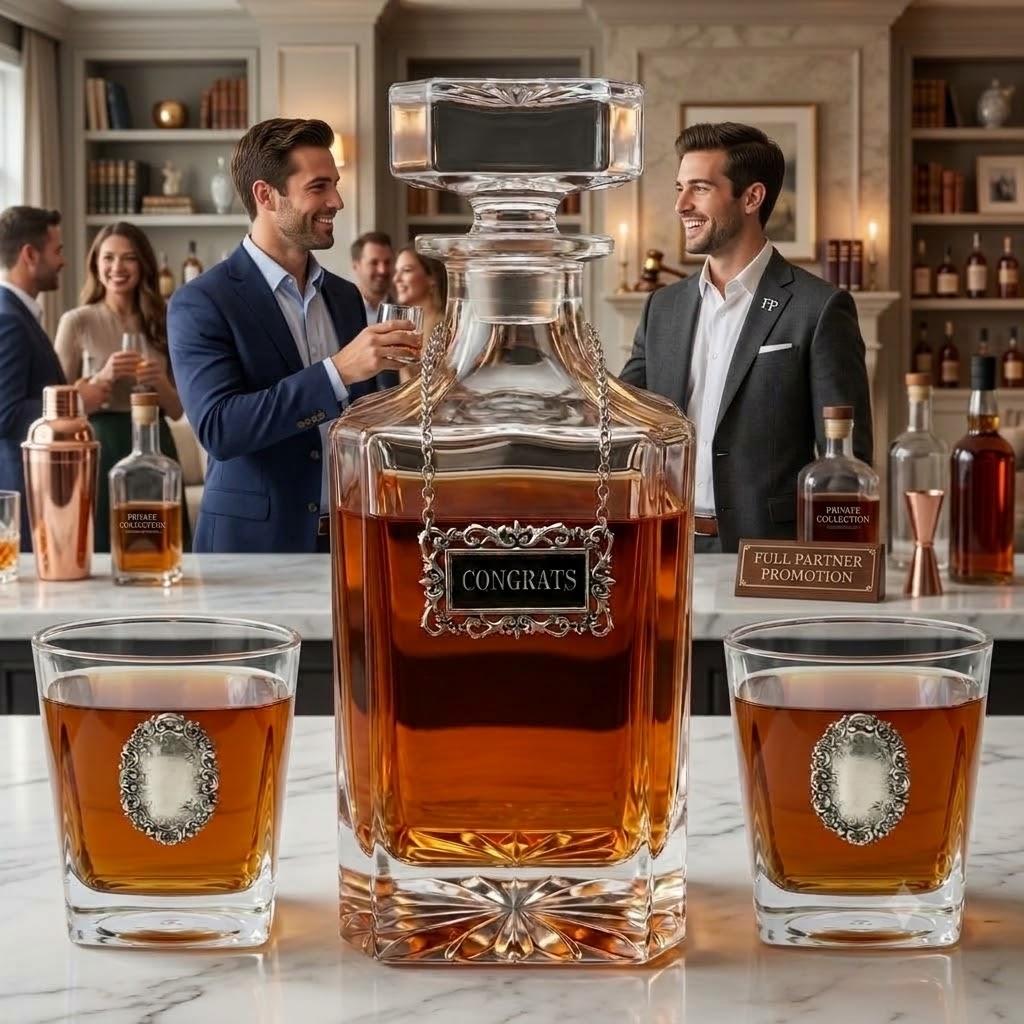 Congrats Decanter Set | Gift to give after a promotion