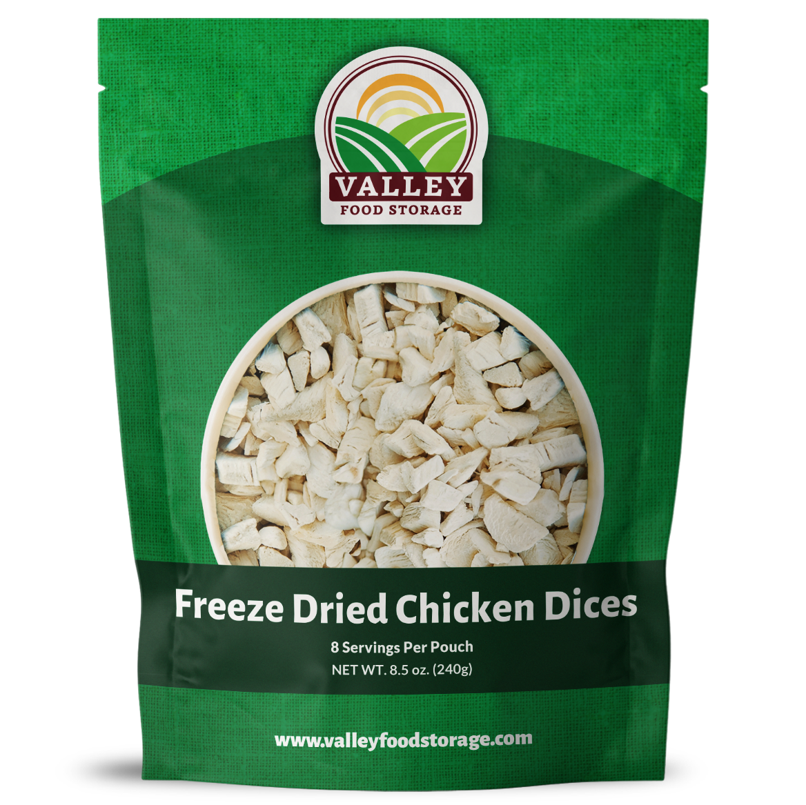 Premium FreezeDried Meat Bucket Valley Food Storage