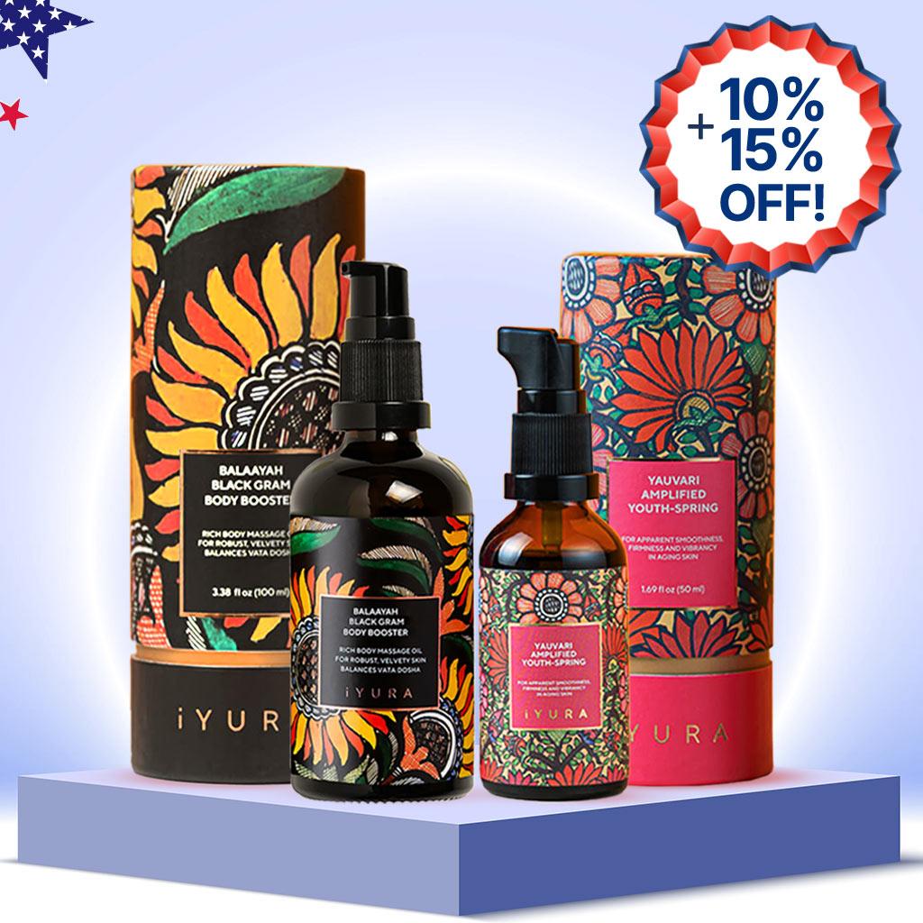 Black Gram Face & Body Oil Duo
