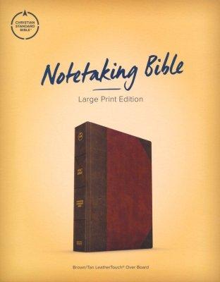 Large print Notetaking Bible