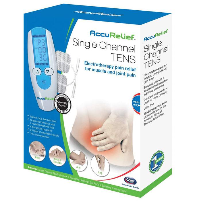 AccuRelief™ Single Channel TENS Unit