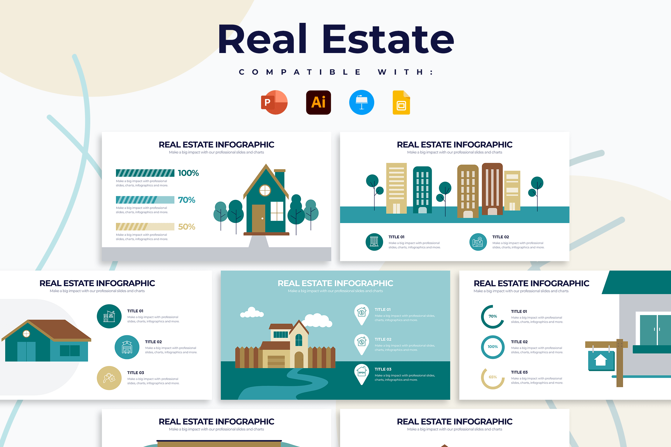 Summary PowerPoint Infographic Templates