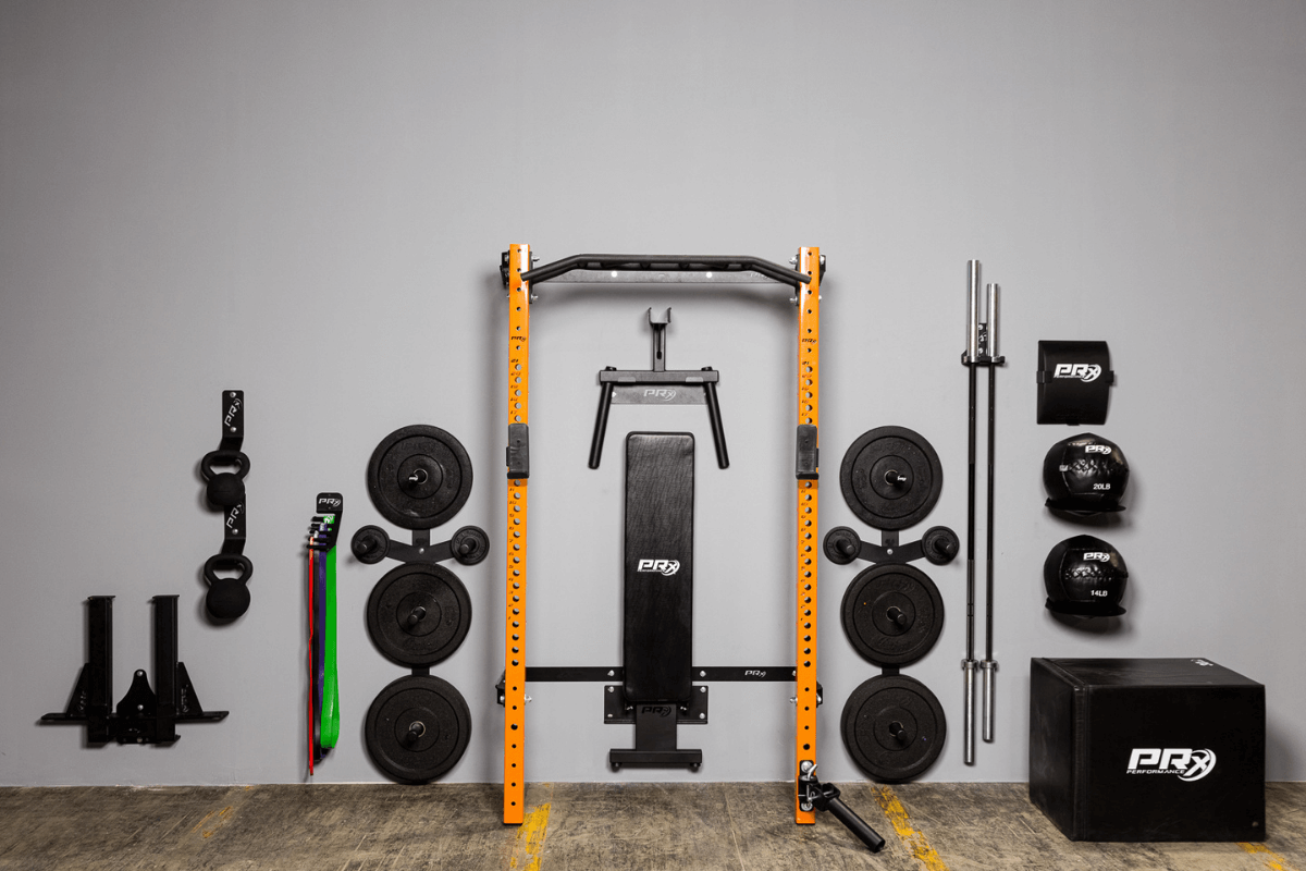 home gym package, set up