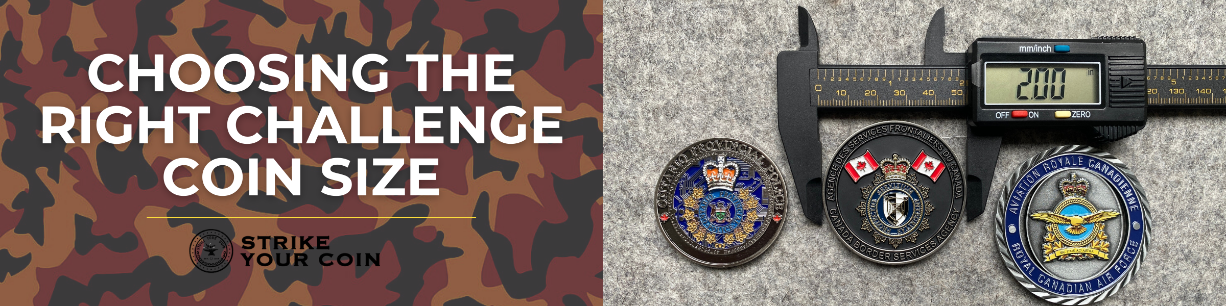 Choosing the Right Challenge Coin Size