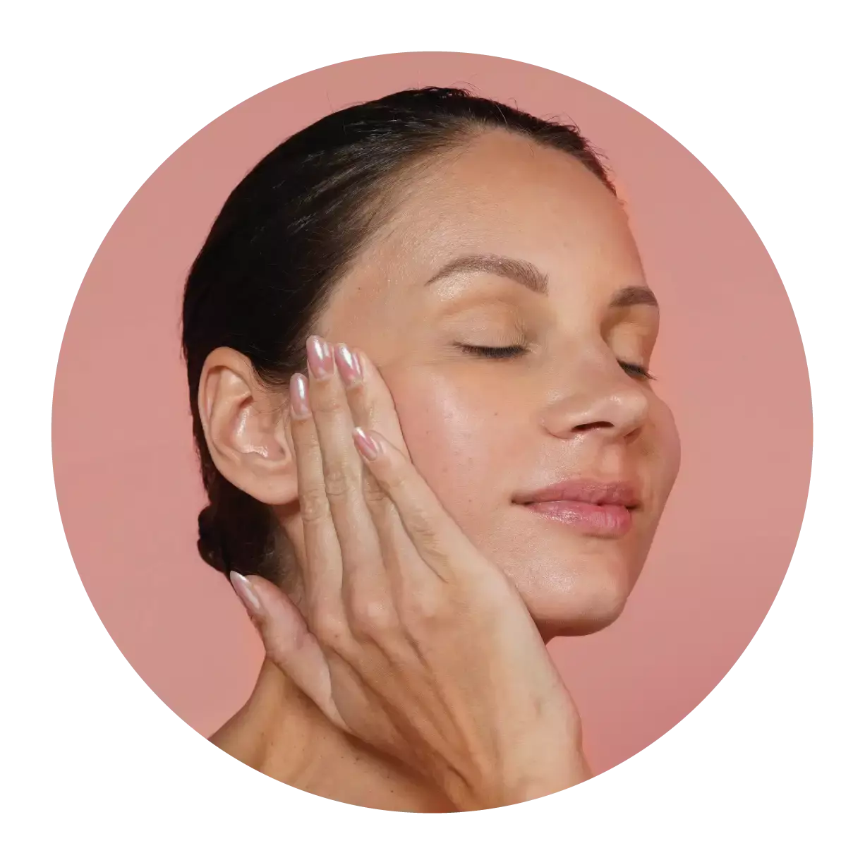 step 4. Massage the face
