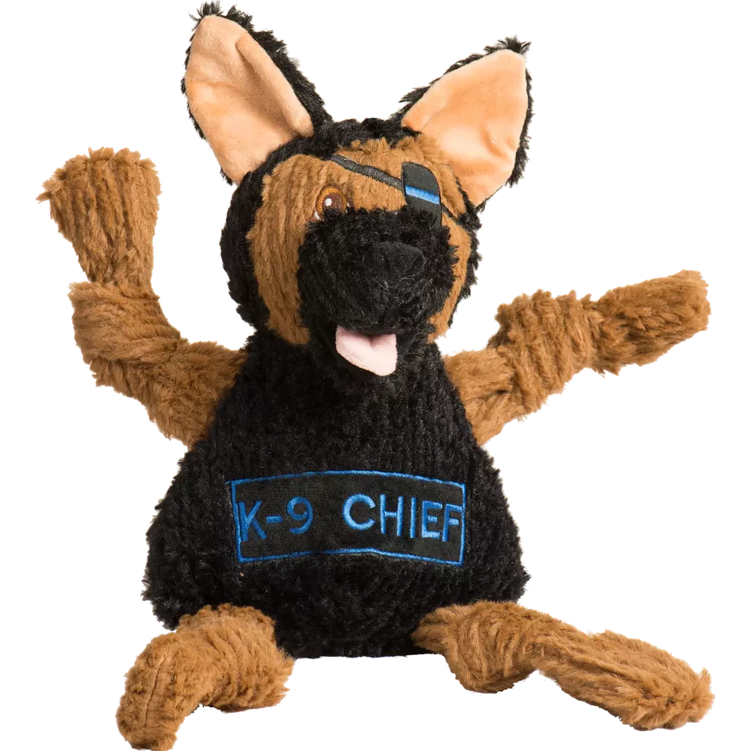 Hugglehounds Knottie Dog Toy - K-9 Chief
