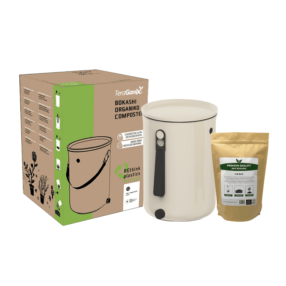 Bokashi Compost, OdorFree Kitchen Compost Bucket, 2.5 gal