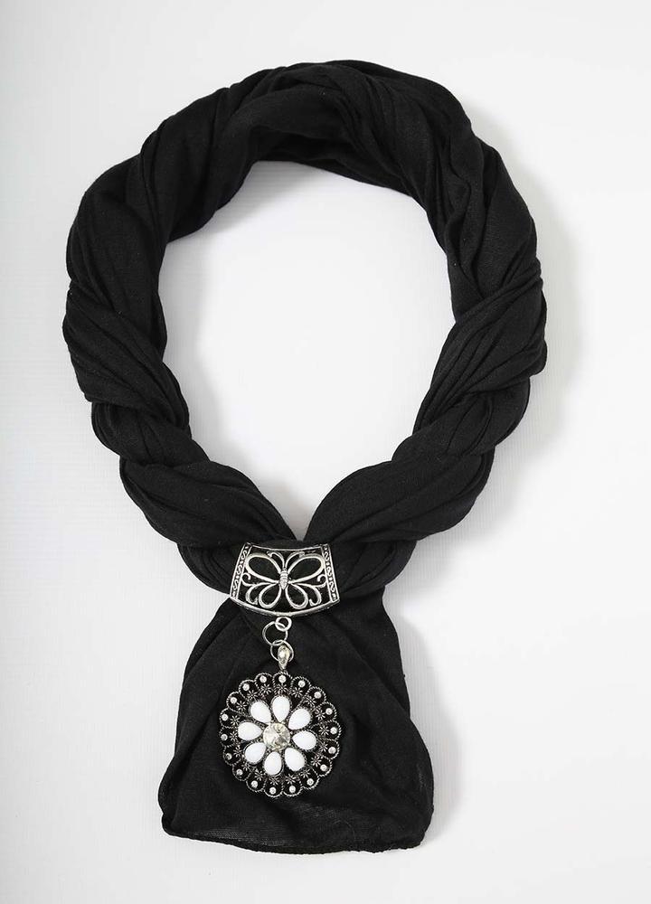 Gold & Silver Jewellery Scarf