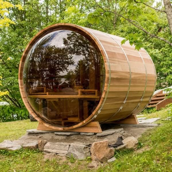 The Dundalk Panoramic View Barrel Sauna