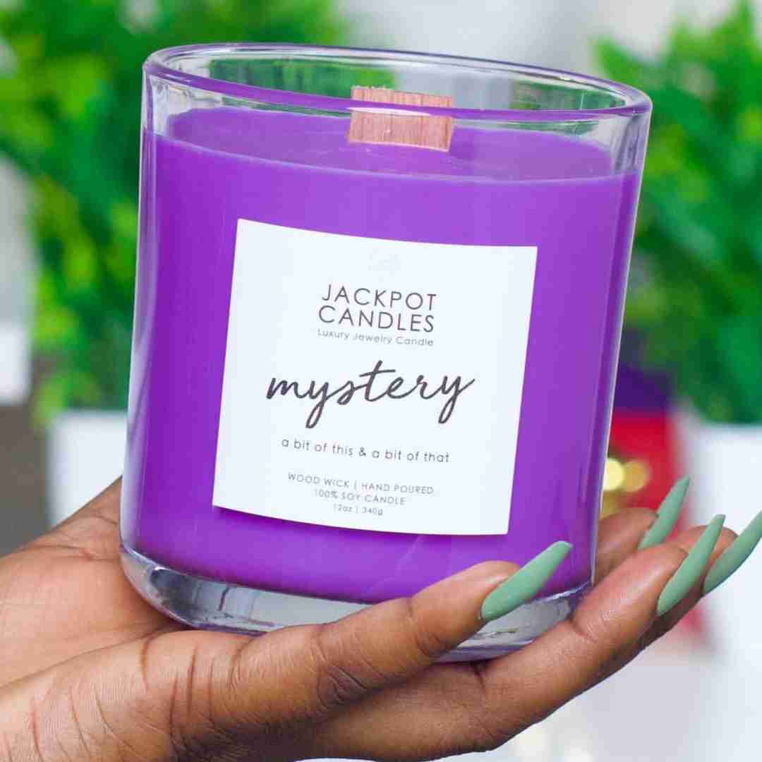 mystery scented candle