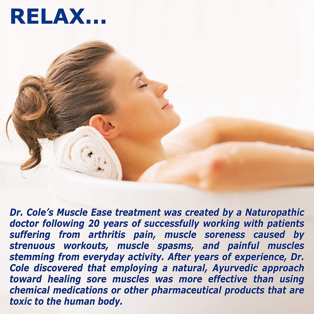 Dr. Coles Muscle Ease Salts creation