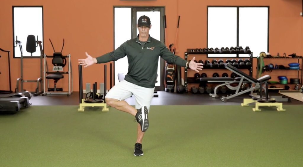Birdie Town Exclusive Offer - Joey D shares how to do hip openers in a FREE Golf Warm-up video