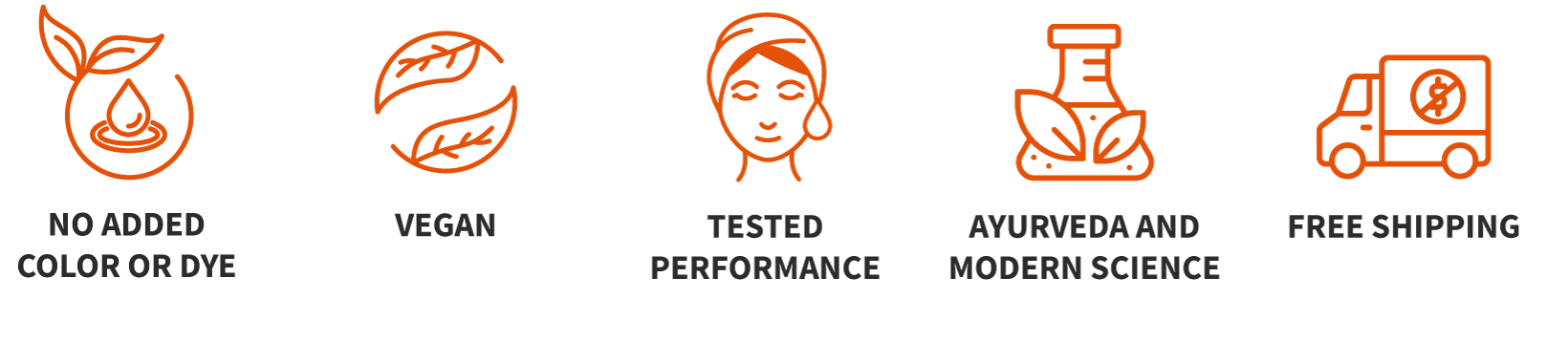 Not Tested on Animals, Vegan, 30-Day Money Back Guarantee badges 2