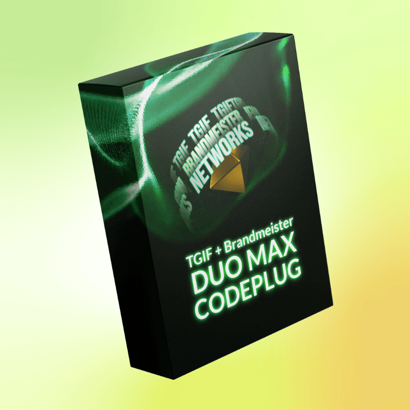 DUO MAX Codeplug product mock