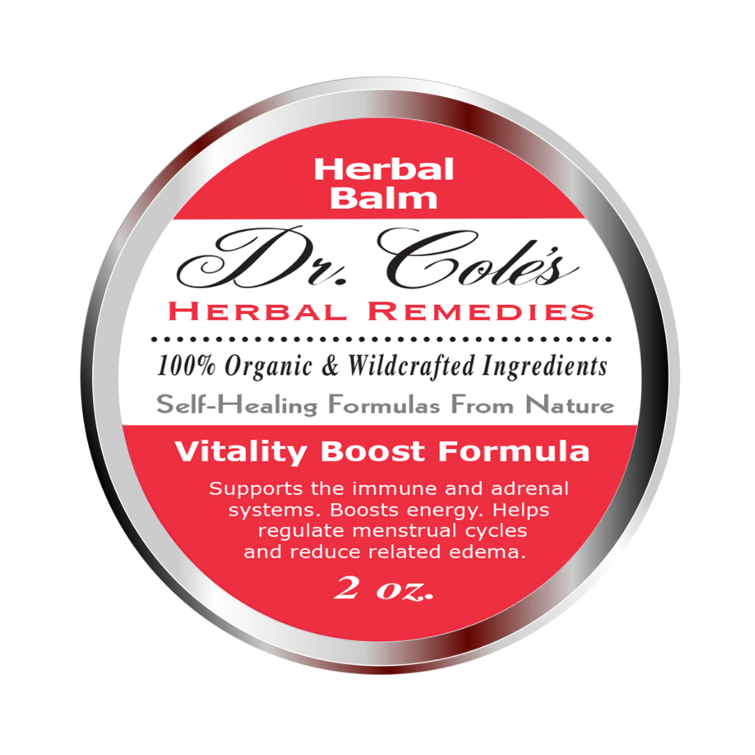 Dr. Cole's Vitality Boost Herbal Balm