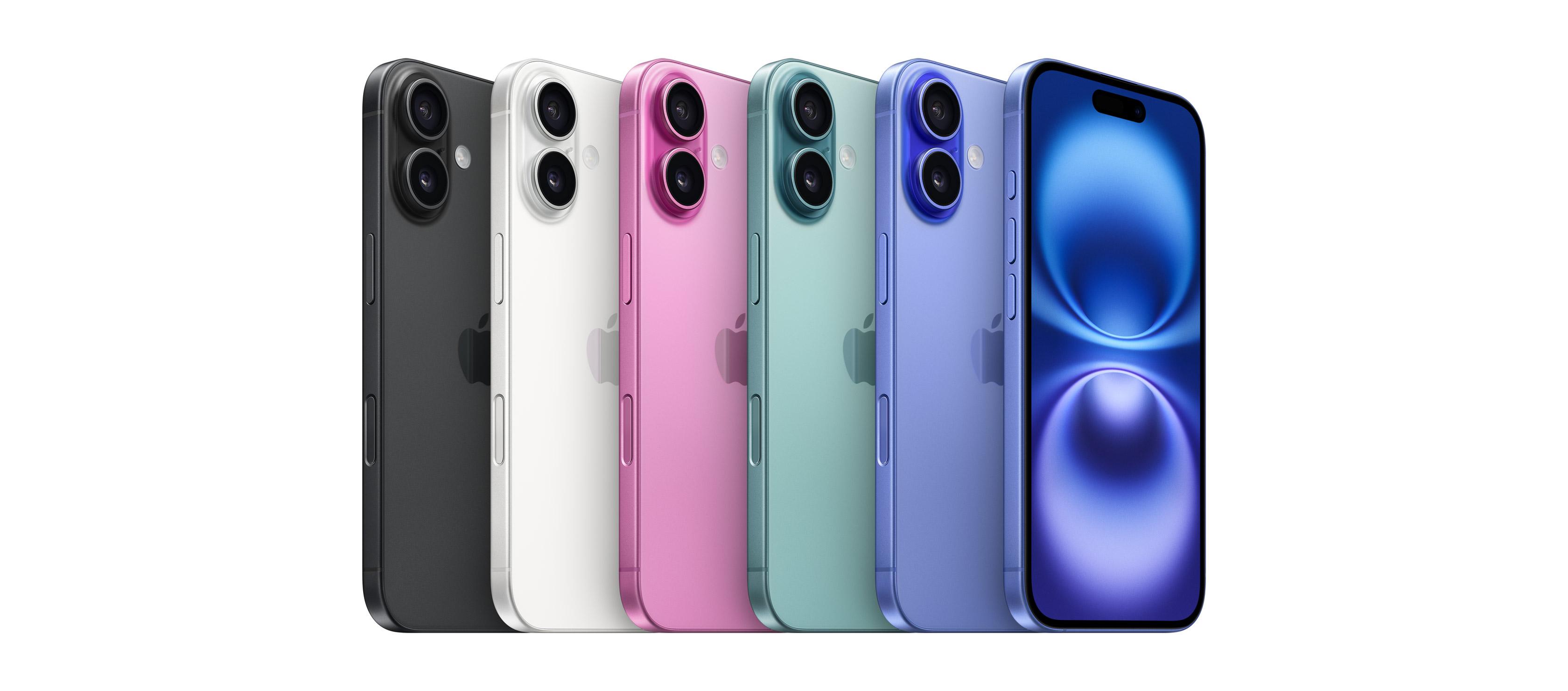 Apple iPhone 16 Colors