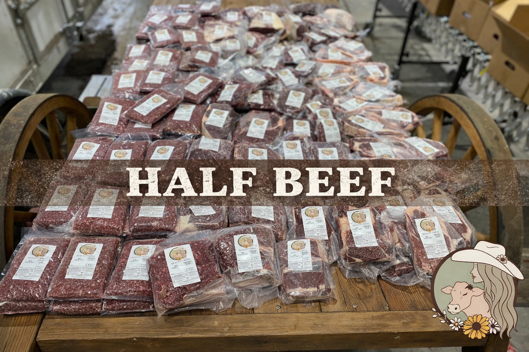 Grass Finished Half Beef - 200 lbs