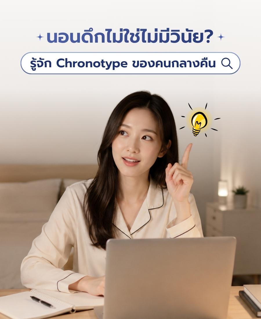 นอนดึกไม่ใช่ไม่มีวินัย? รู้จัก Chronotype ของคนกลางคืน