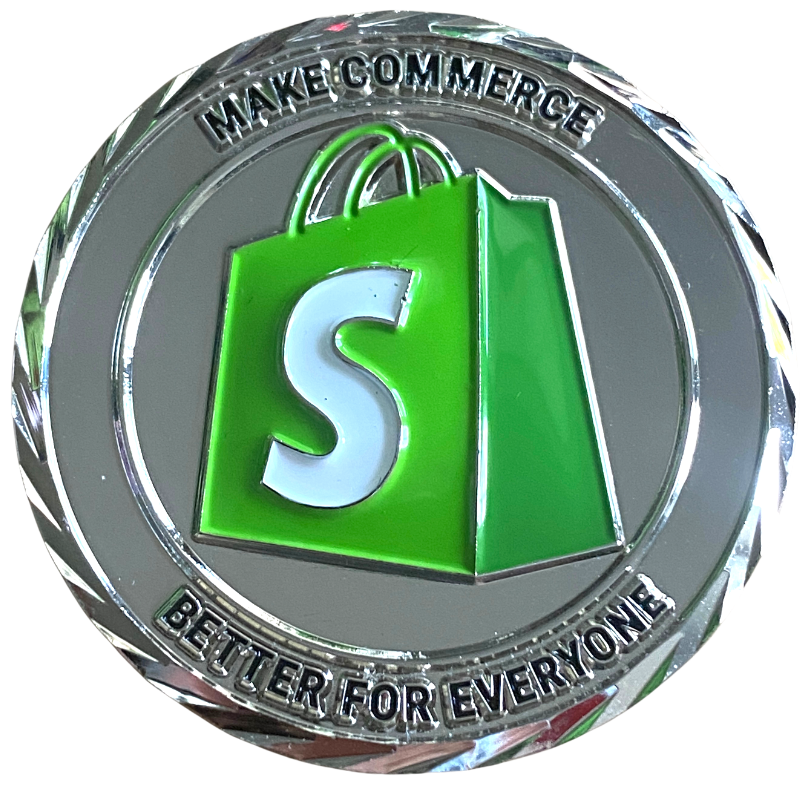 Shopify Custom Company Coin