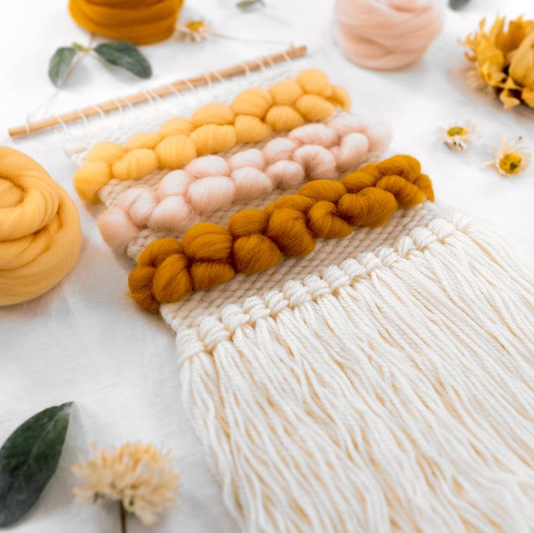 Tabby Weave - Learn This Woven Wall Hanging Technique – Clever Poppy