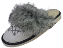 Margo - Women leather slip-on slipper - Reindeer Leather
