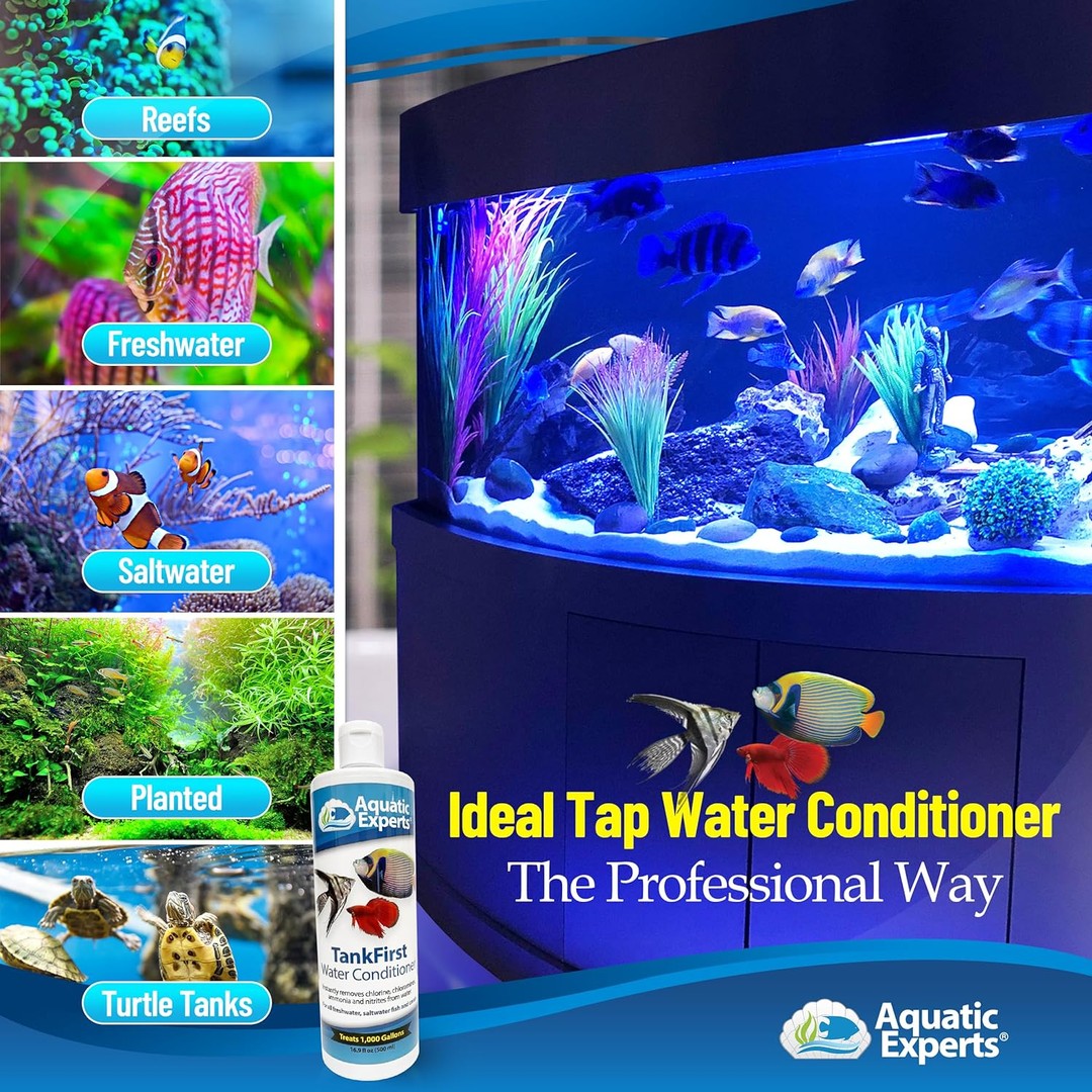 Aquarium water conditioners and additives