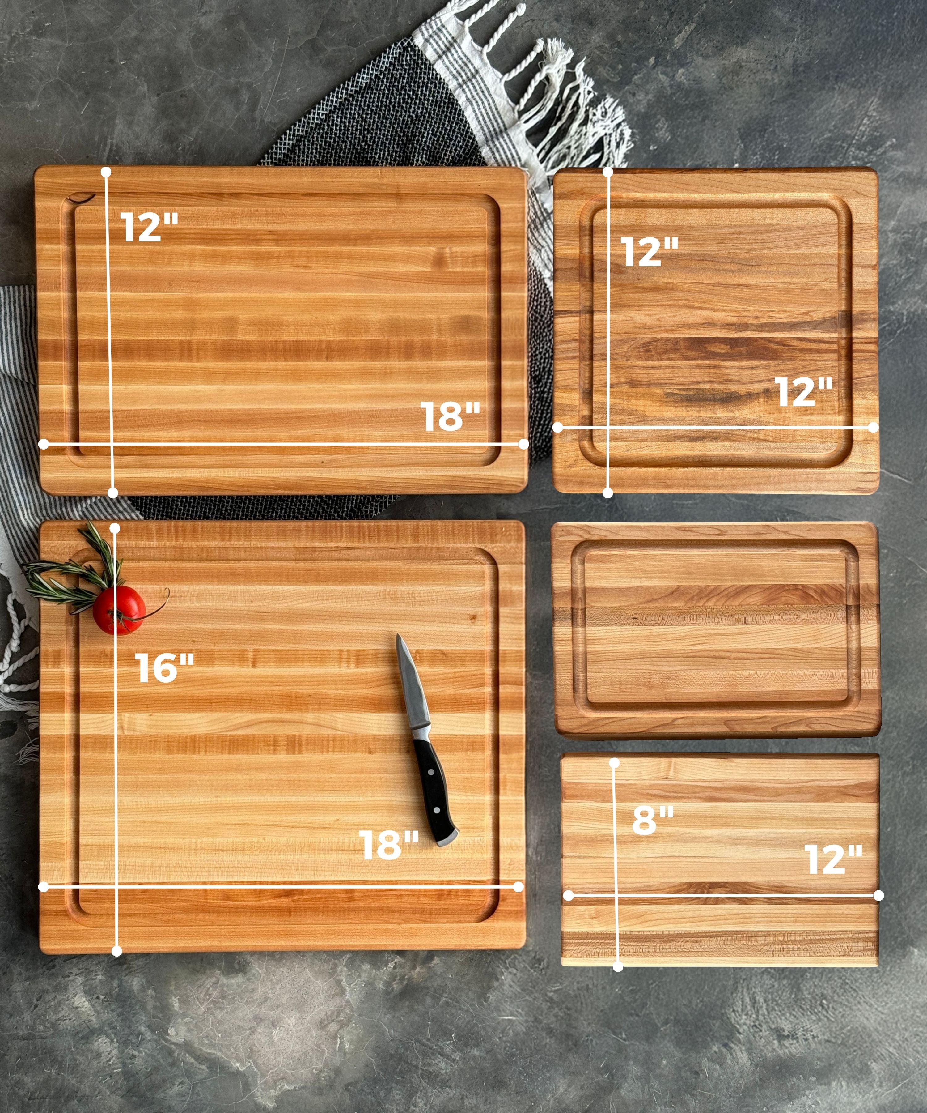 Homestead edge grain cutting board
