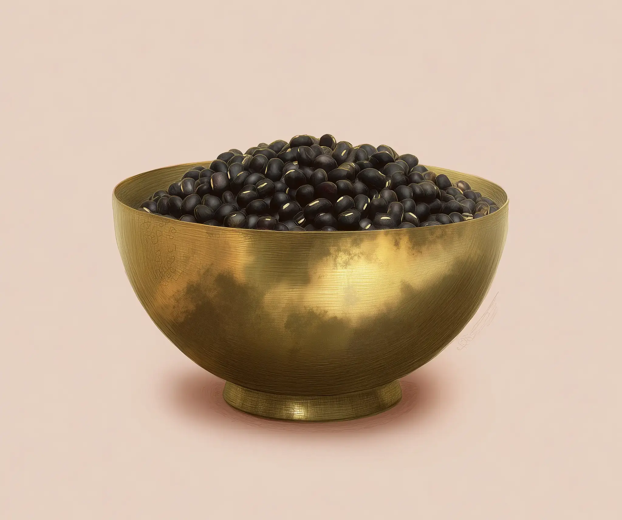 black gram in a bowl