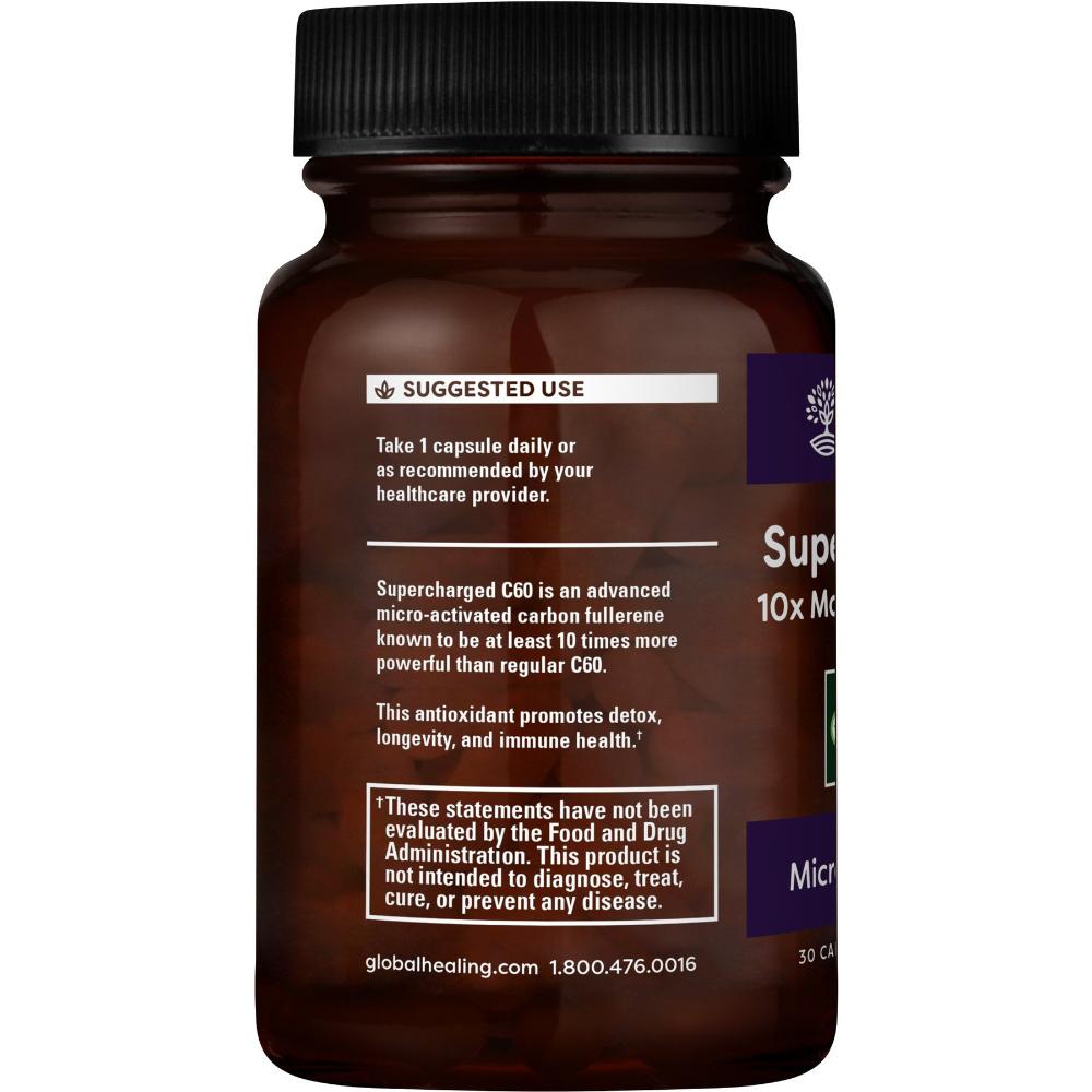 Global Healing Supercharged C60 Micro-Activated Carbon Suggested use