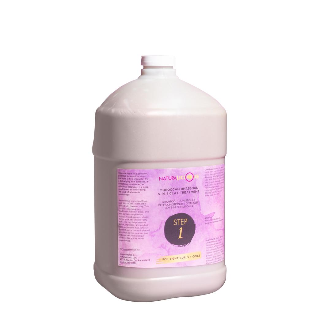Gallon Step 1 - Moroccan Rhassoul 5-in-1 Clay Treatment