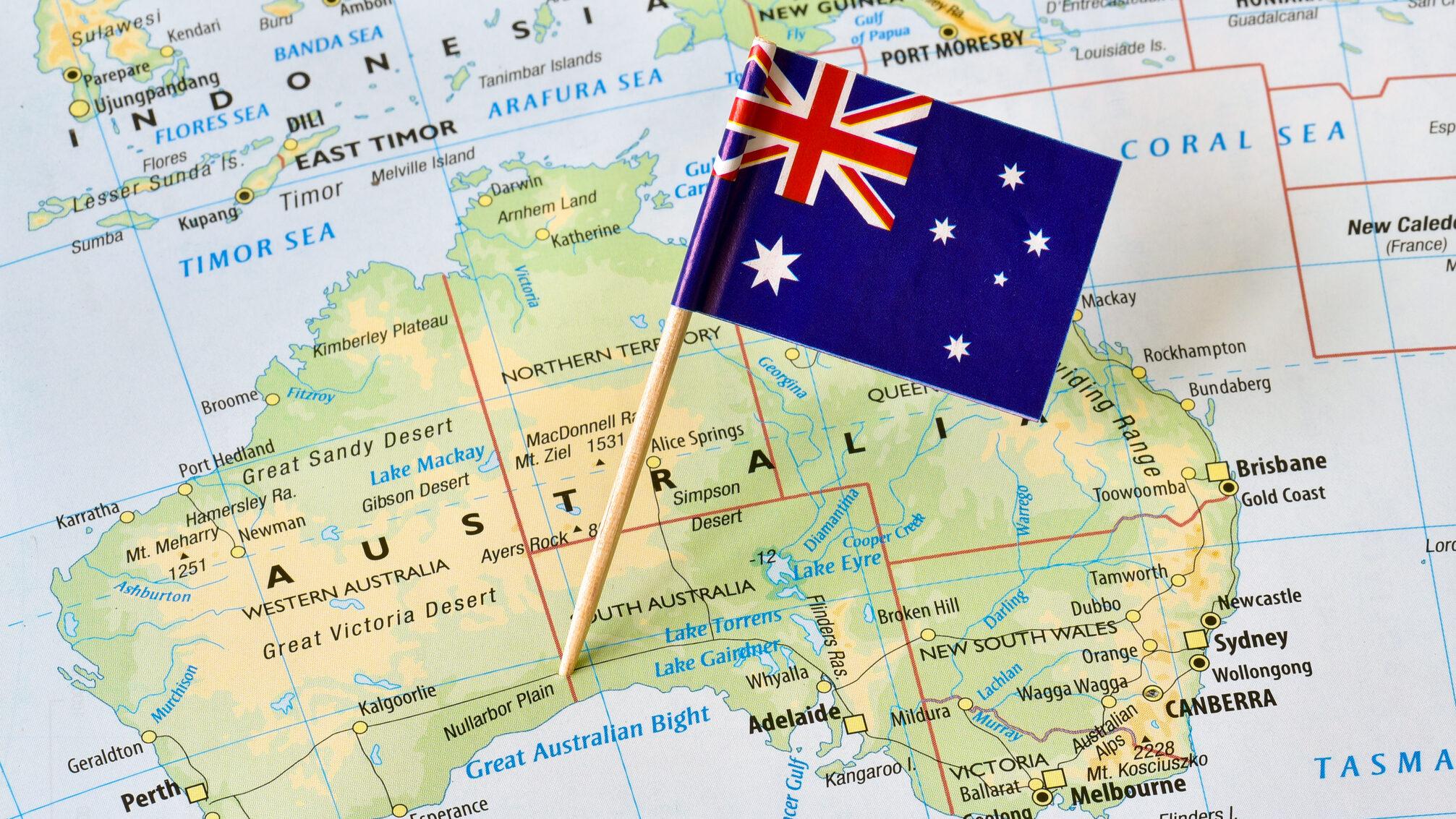 Australian map