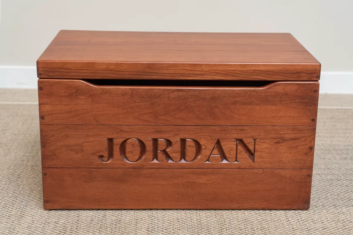 Personalized Wooden Storage Chest